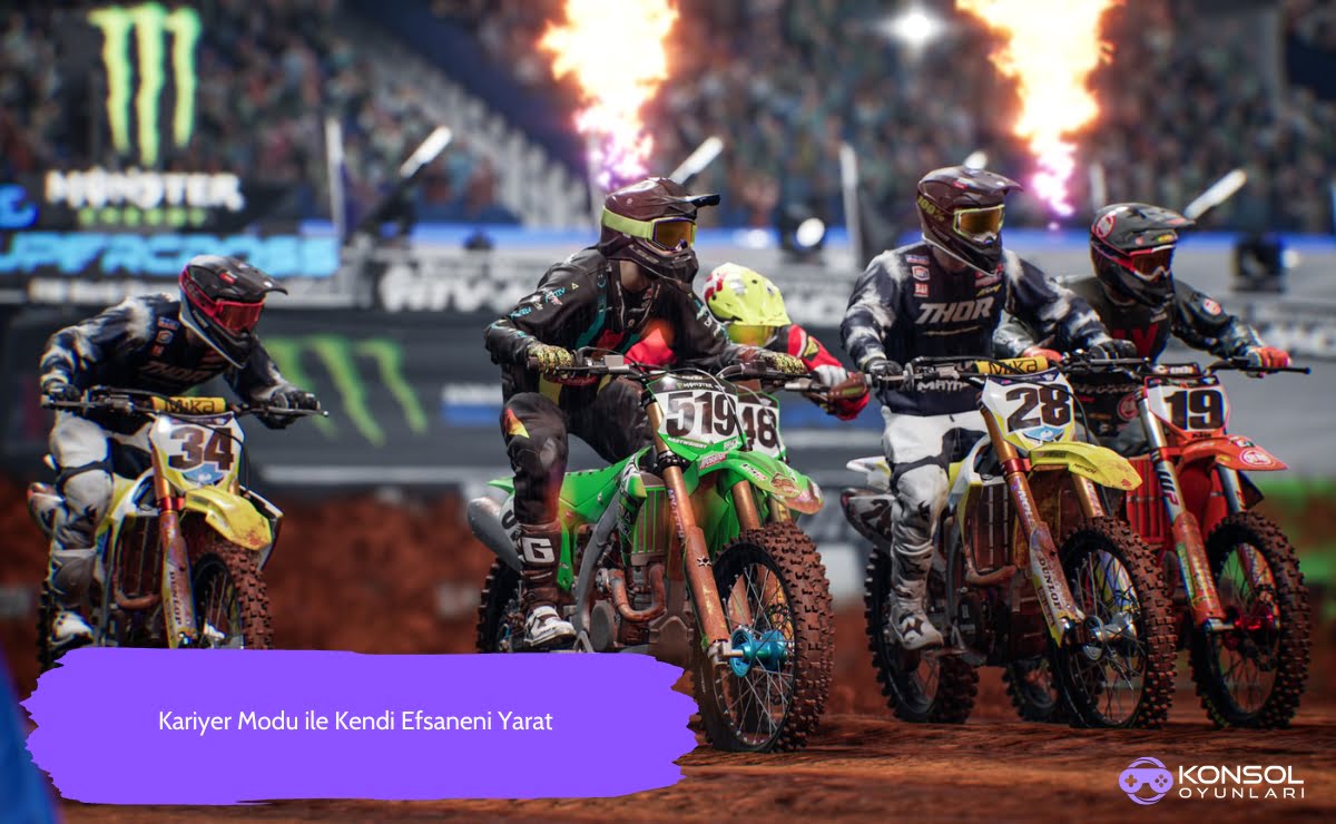 Monster Energy Supercross 25 Ps5, en iyi fiyatlarla 