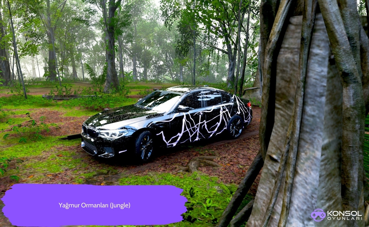 Forza Horizon 5 Harita Bölgeleri 