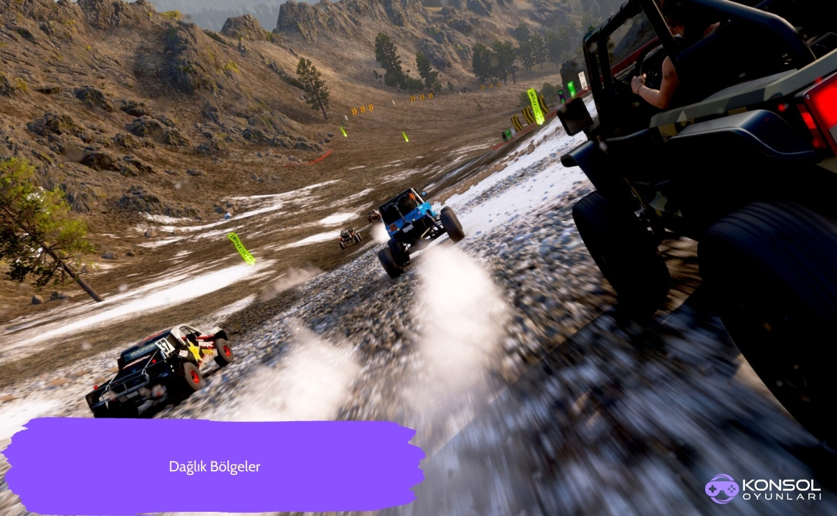 Forza Horizon 5 Harita Bölgeleri