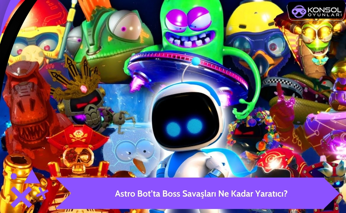 Astro Bot Ps5'te Boss Savaşları