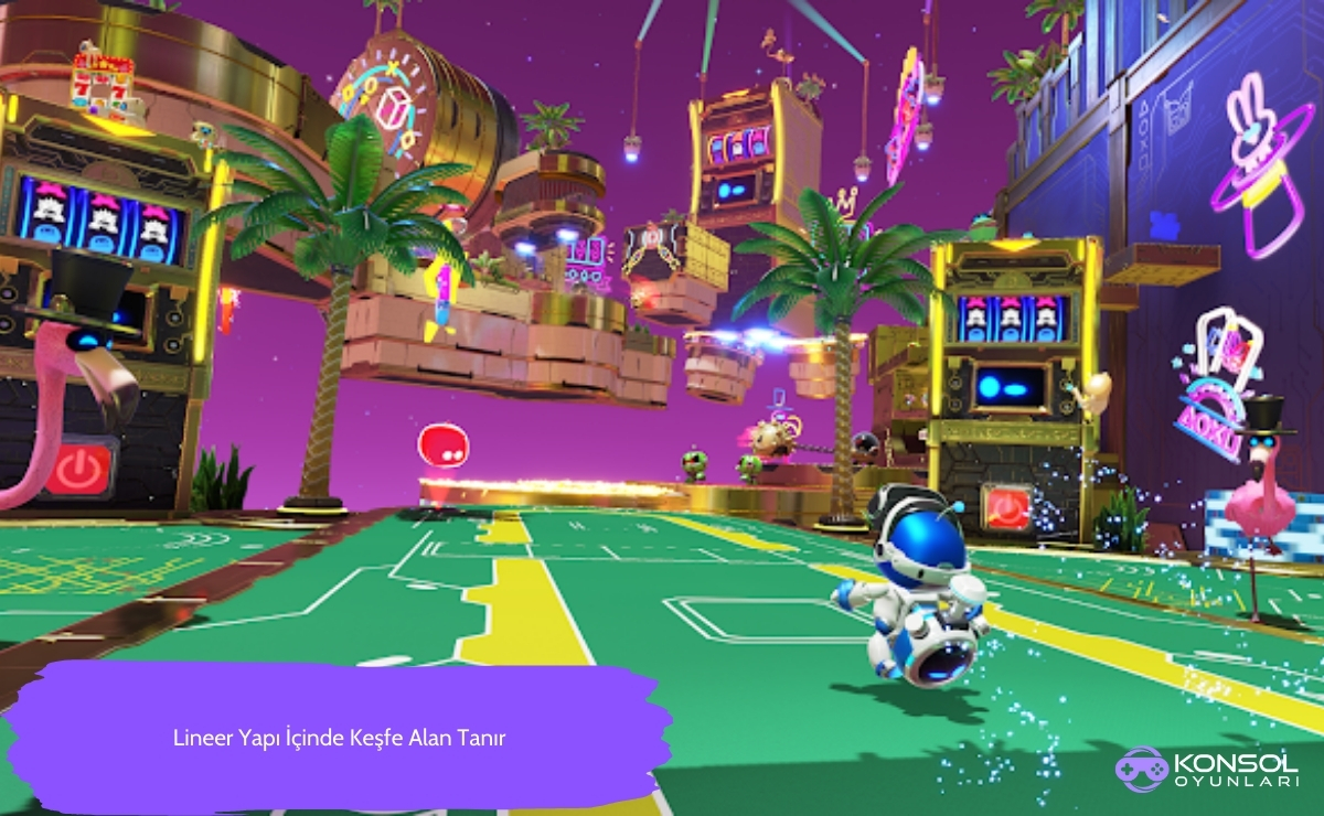Astro Bot Ps5'te özgür keşif