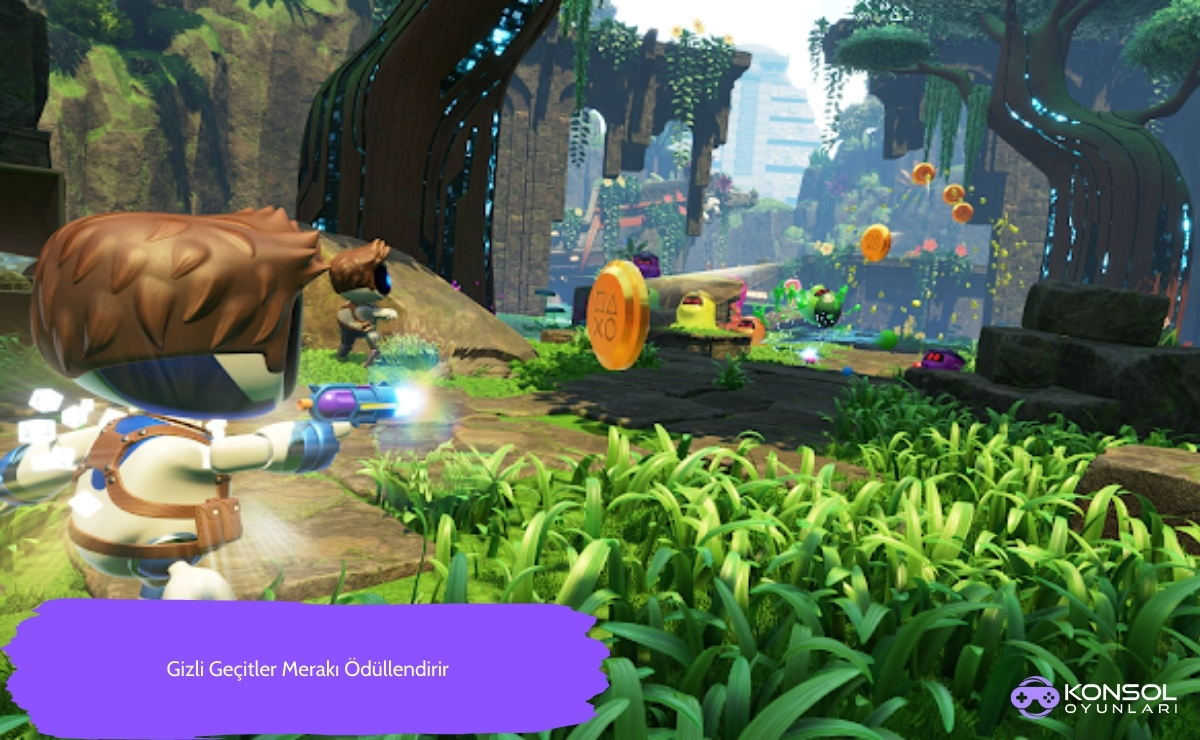 Astro Bot Ps5'te özgür keşif