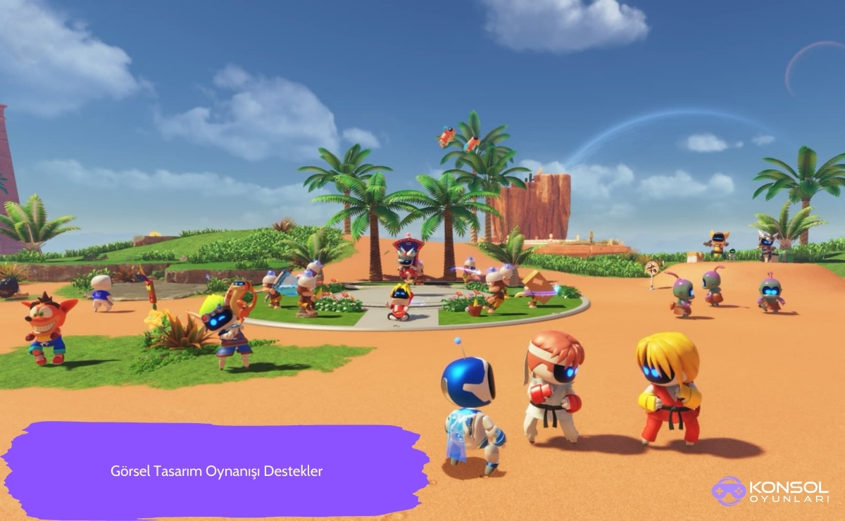 Astro Bot Ps5’te Bölüm Tasarımları