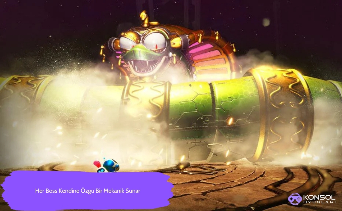 Astro Bot Ps5'te Boss Savaşları