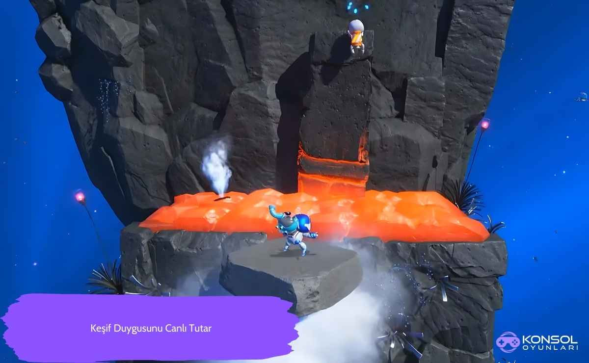 Astro Bot Ps5 gizli alanları bulmak