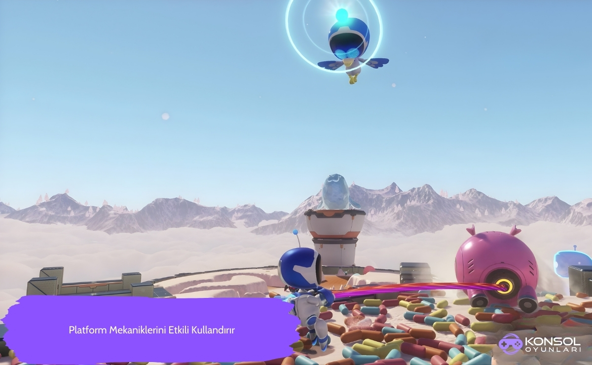 Astro Bot Ps5 gizli alanları bulmak