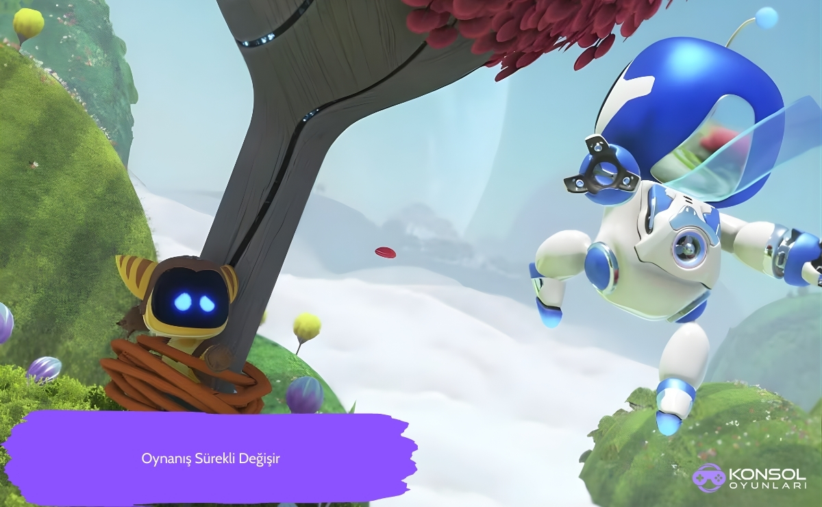 Astro Bot Ps5’te Bölüm Tasarımları