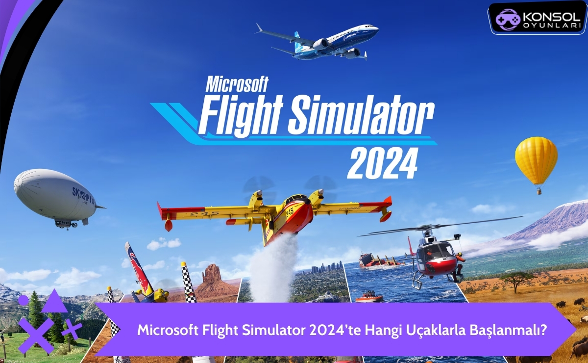 Microsoft Flight Simulator 2024 Ps5’te Başlangıç Uçakları