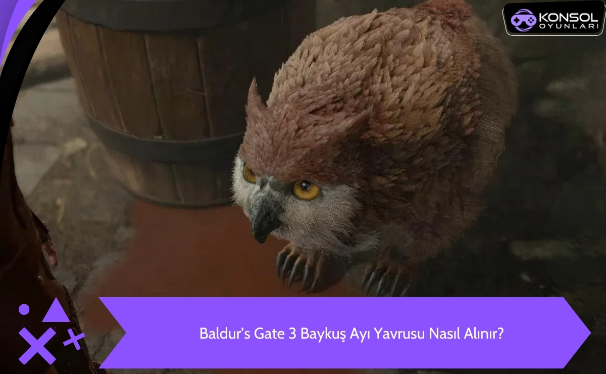 Baldur’s Gate 3 Ps5 Baykuş Ayı Yavrusu