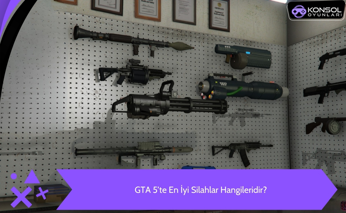 GTA 5 Ps4&Ps5 En İyi Silahlar