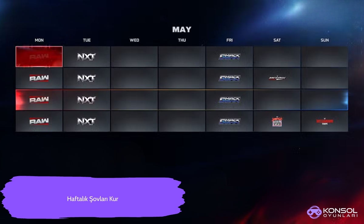 WWE 2K26 Ps5 Evren Modunda Yapılacaklar