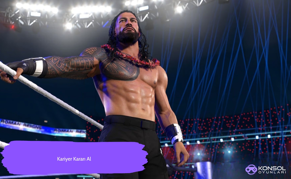 WWE 2K26 Ps5 Evren Modunda Yapılacaklar
