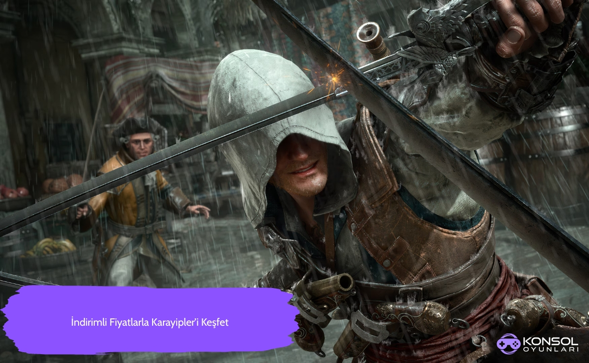 Assassin's Creed Black Flag Resynced Ps5 kaçırılmayacak fiyatlarla