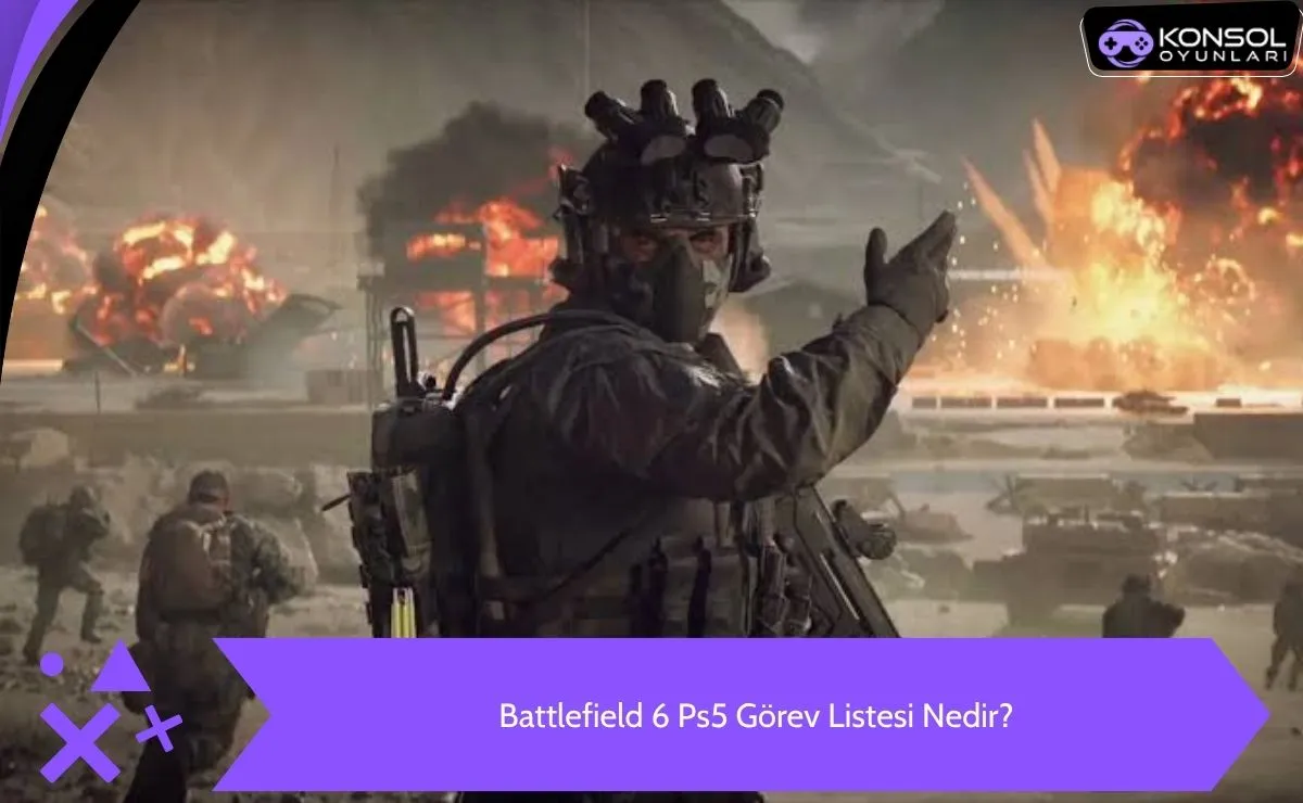 Battlefield 6 Ps5 Görev Listesi