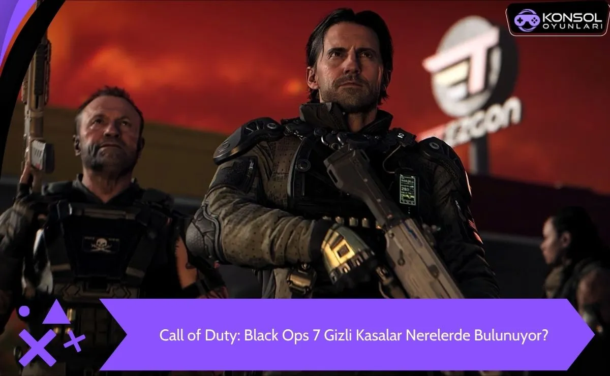 Call of Duty Black Ops 7 Ps4&Ps5 Gizli Kasa Yerleri