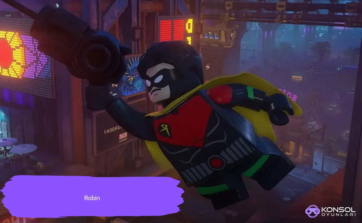 LEGO Batman Legacy of the Dark Knight Ps5 Oynanabilir Karakterler