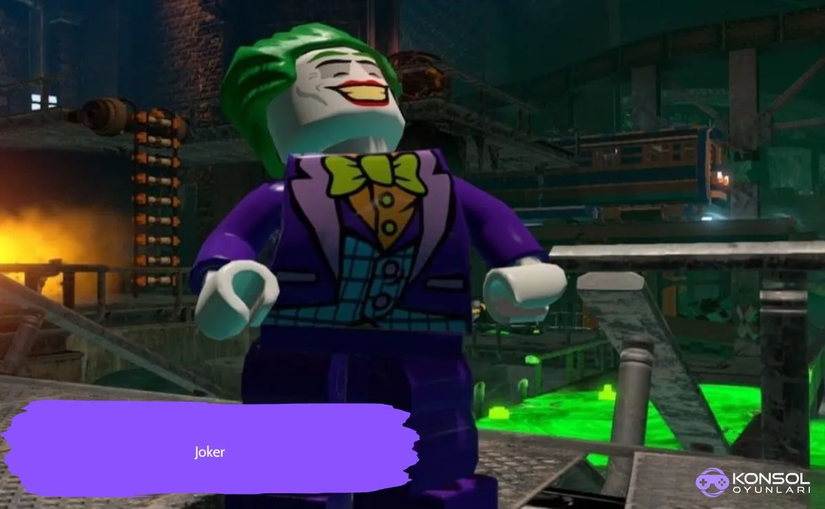 LEGO Batman Legacy of the Dark Knight Ps5 Oynanabilir Karakterler