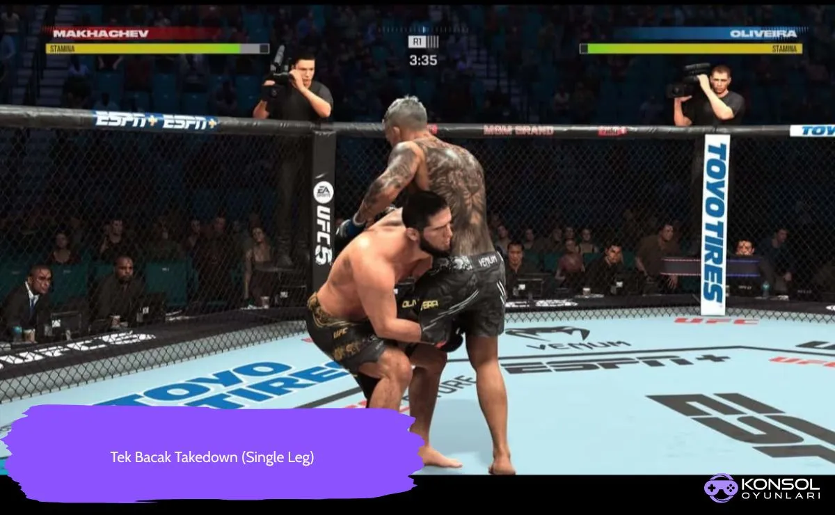 UFC 5 Ps5 Rakipi Yere Atmak