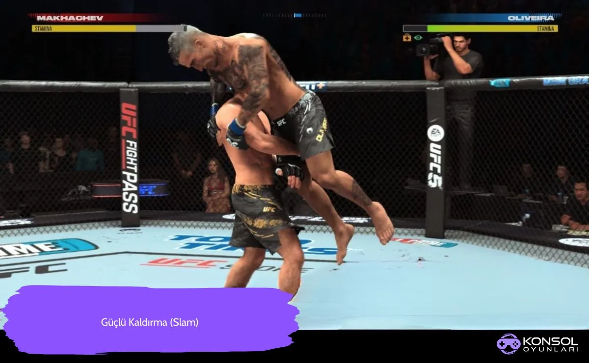 UFC 5 Ps5 Rakipi Yere Atmak