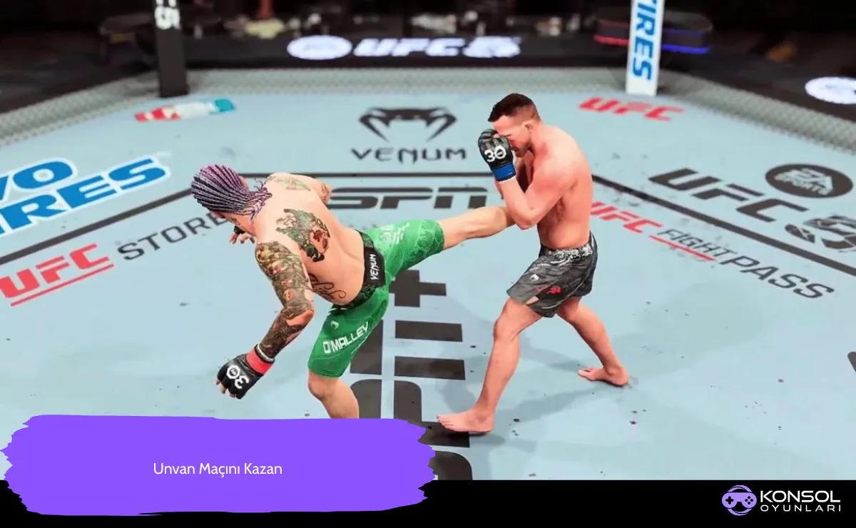 UFC 6 Ps5 BMF Kemerini Kazanmak
