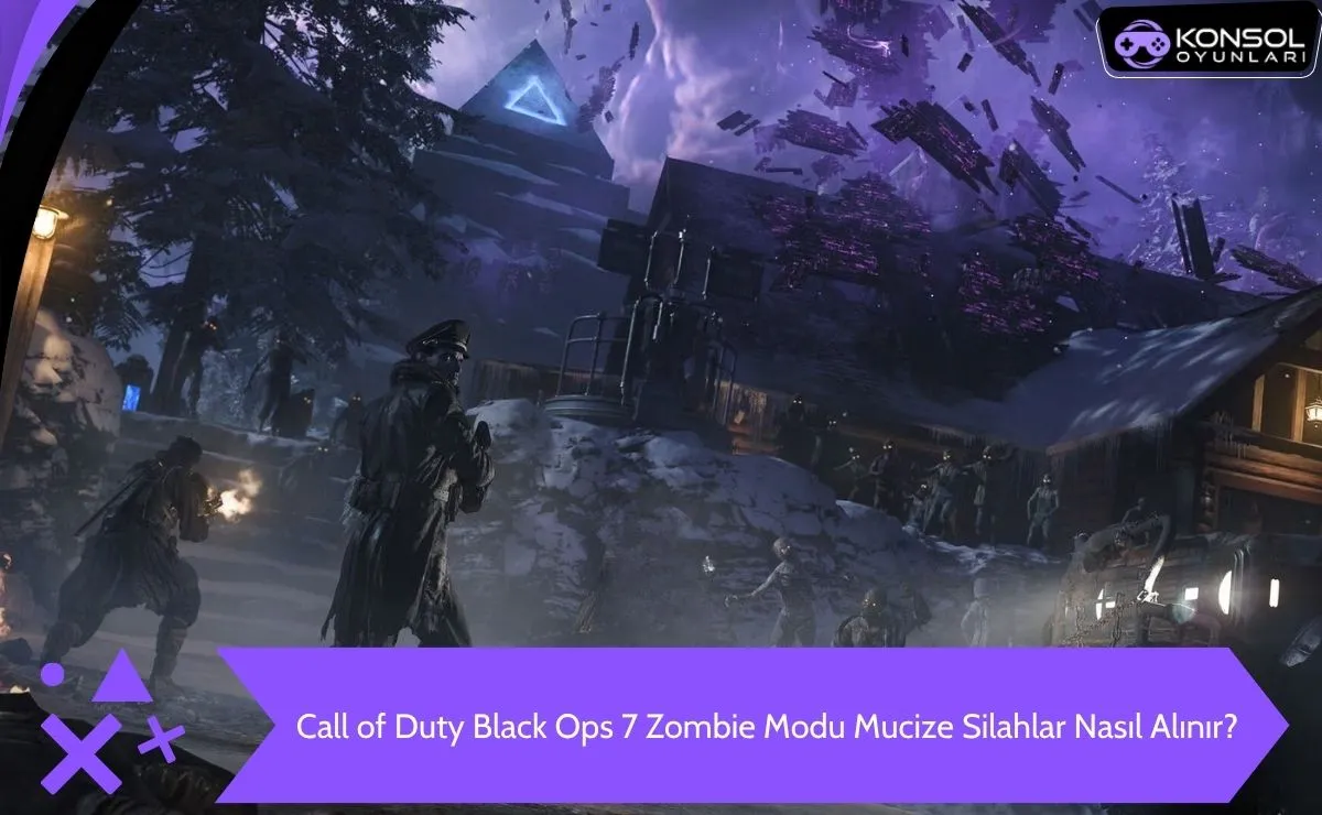 Call of Duty Black Ops 7 Ps4&Ps5 Zombies Modu Mucize Silahlar