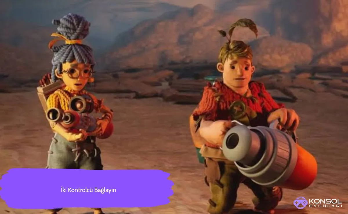 It Takes Two Ps4&Ps5 İnternetsiz İki Kişi Oynayın