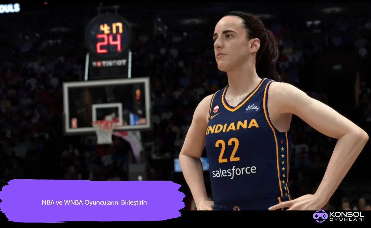 NBA 2K27 Ps5 Benim Takım Modunda WNBA Oyuncuları 